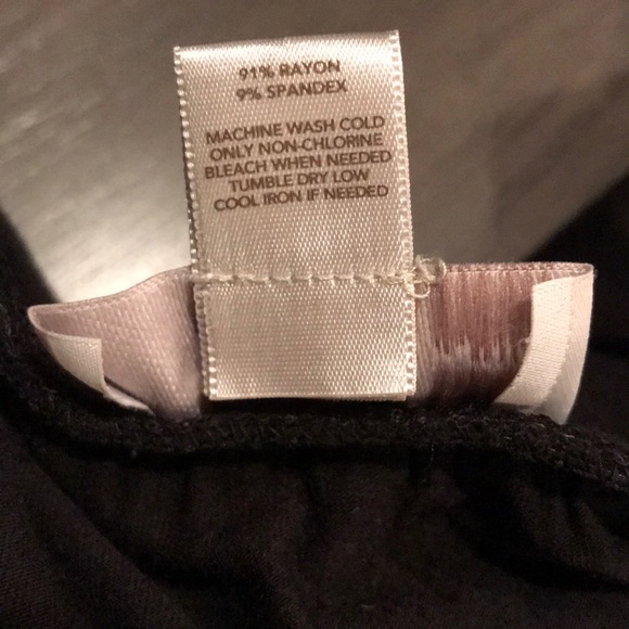 LOFT LP Black Maxi Skirt With Wide Elastic Band - Picture 4 of 4